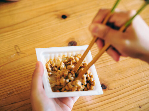 納豆のためのお箸／ヤマチク