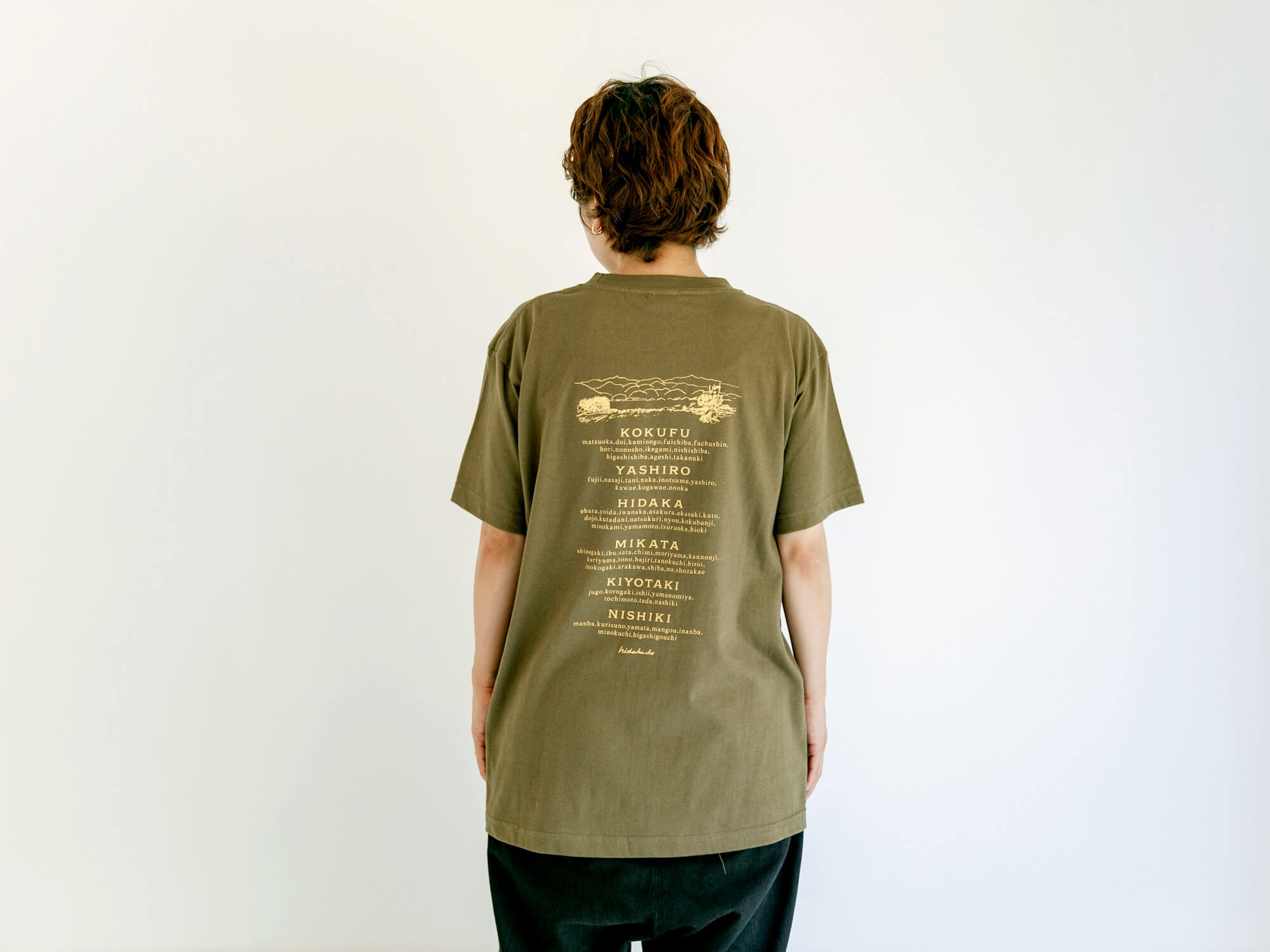 日高町地区Tシャツ「hidaka-cho is」