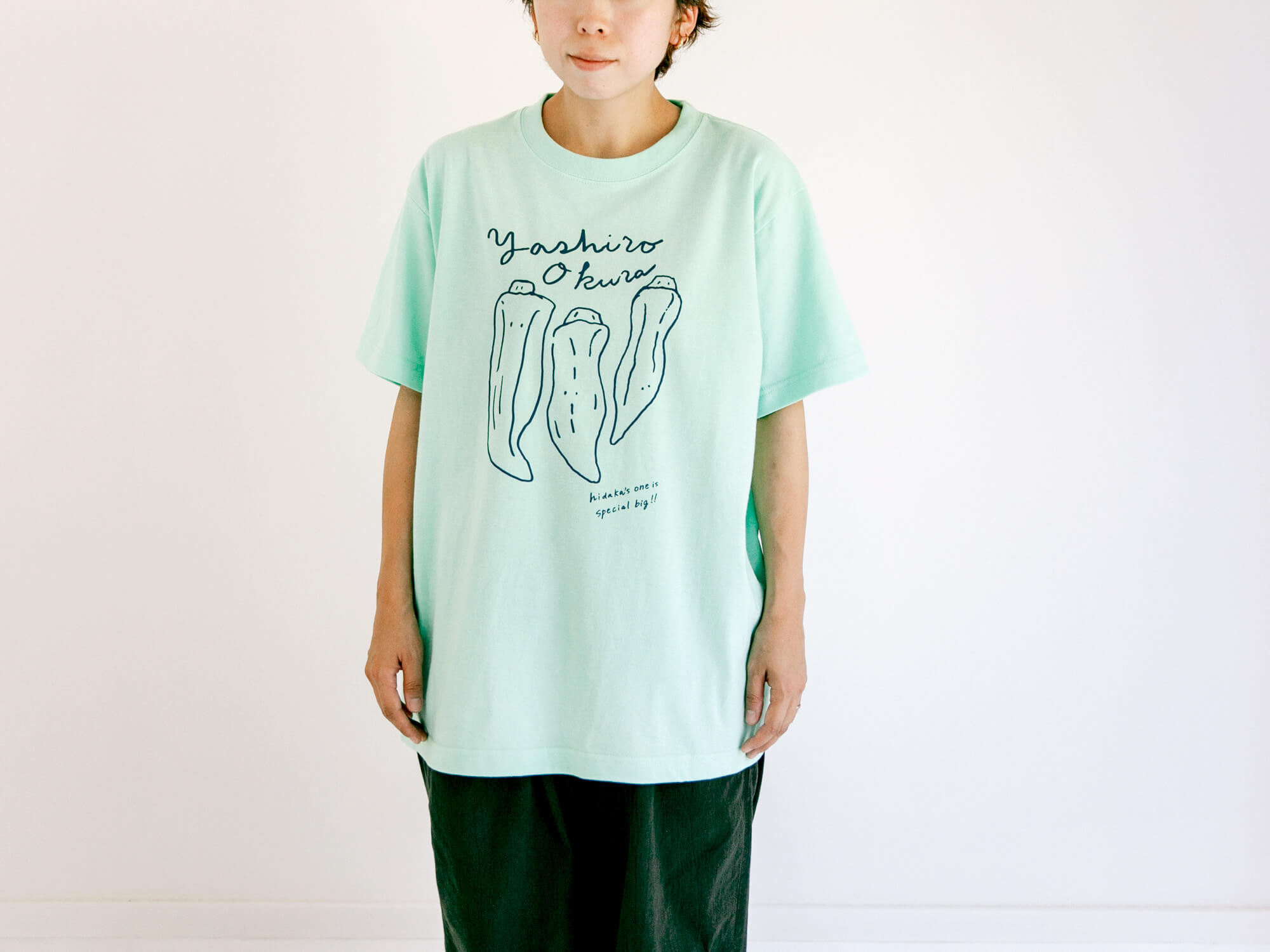 八代オクラTシャツ「ヤシロオクラ」