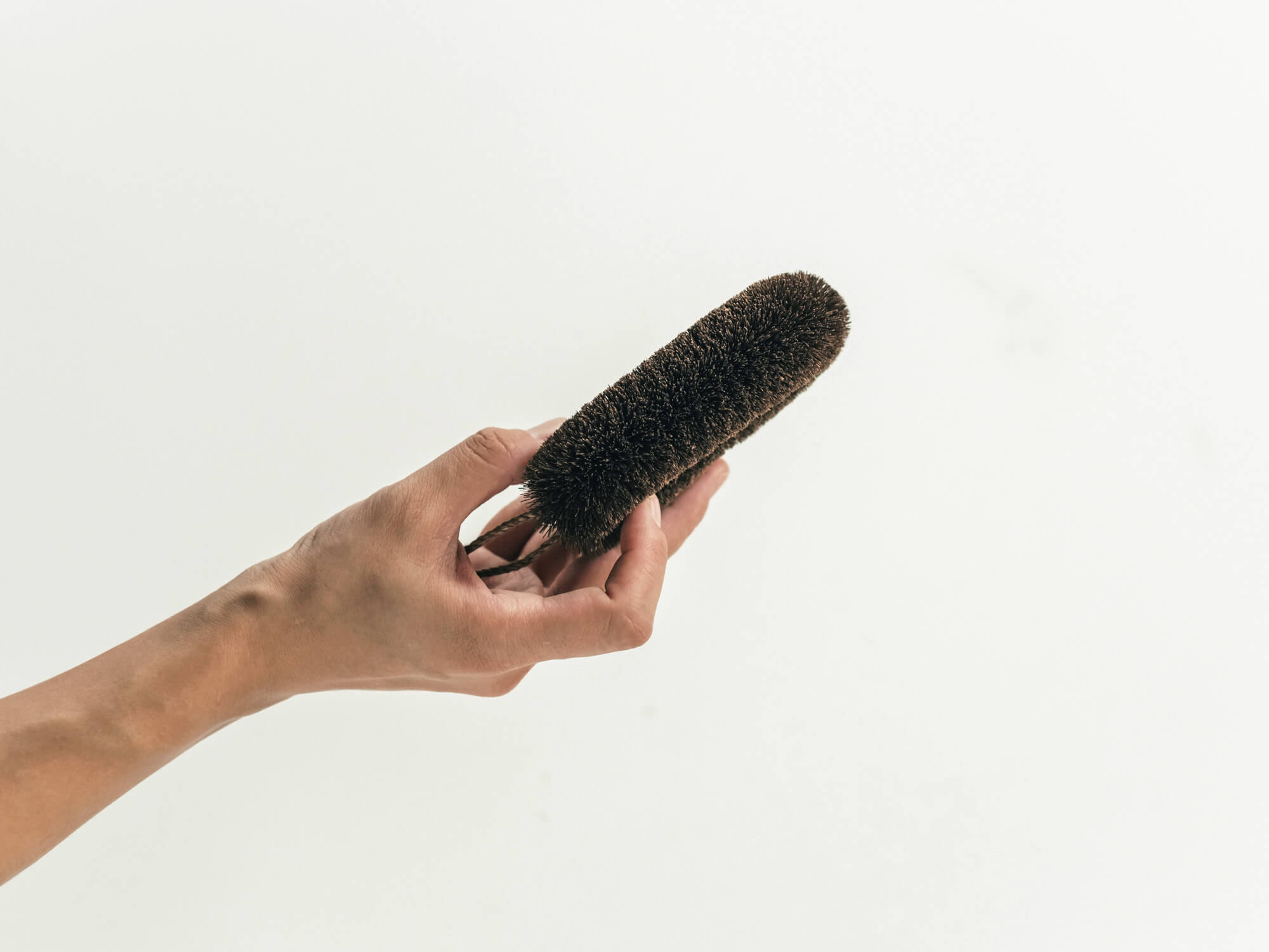 しゅろのやさしいたわし/細め/高田耕造商店