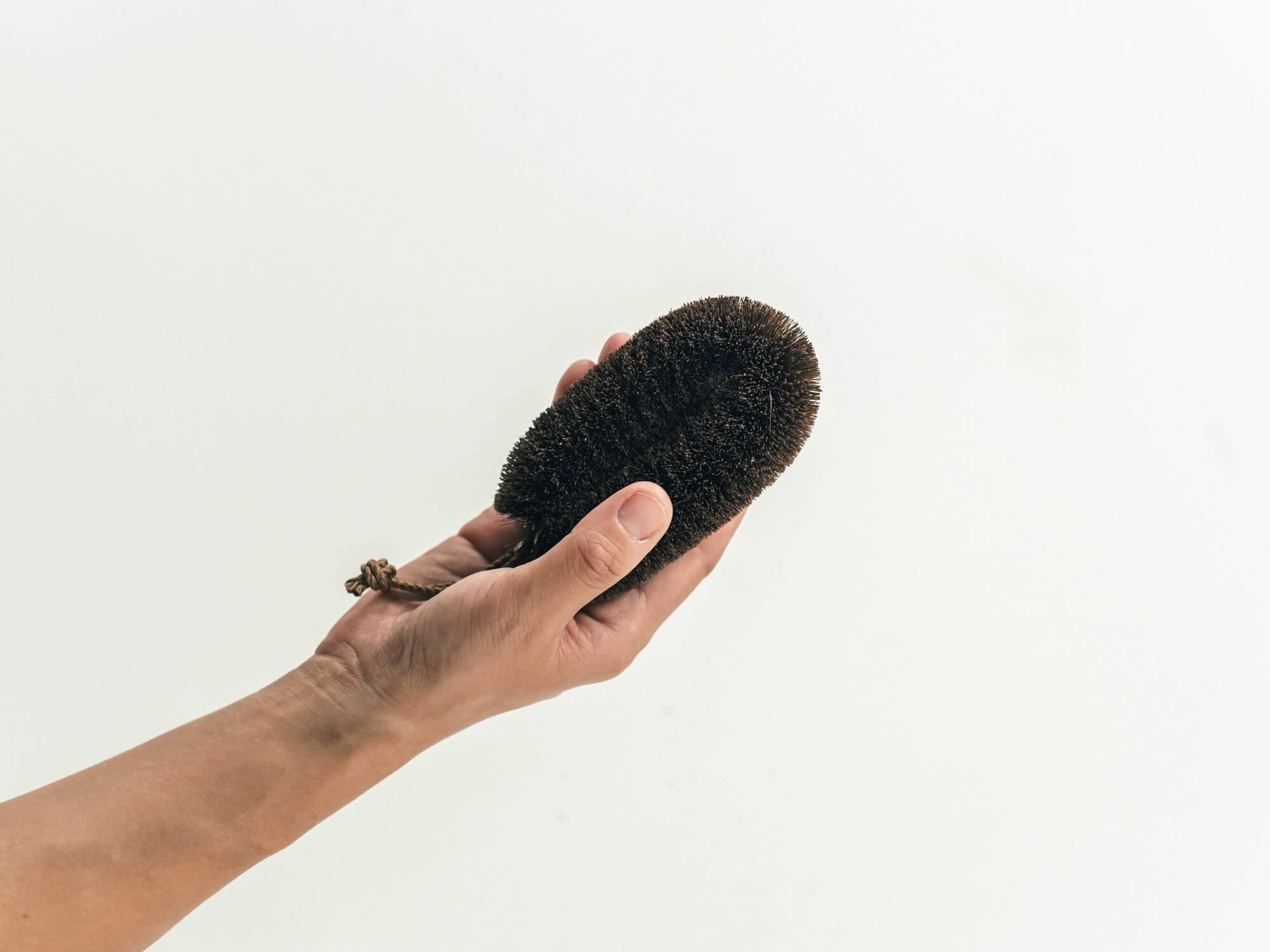 しゅろのやさしいたわし/細め/高田耕造商店