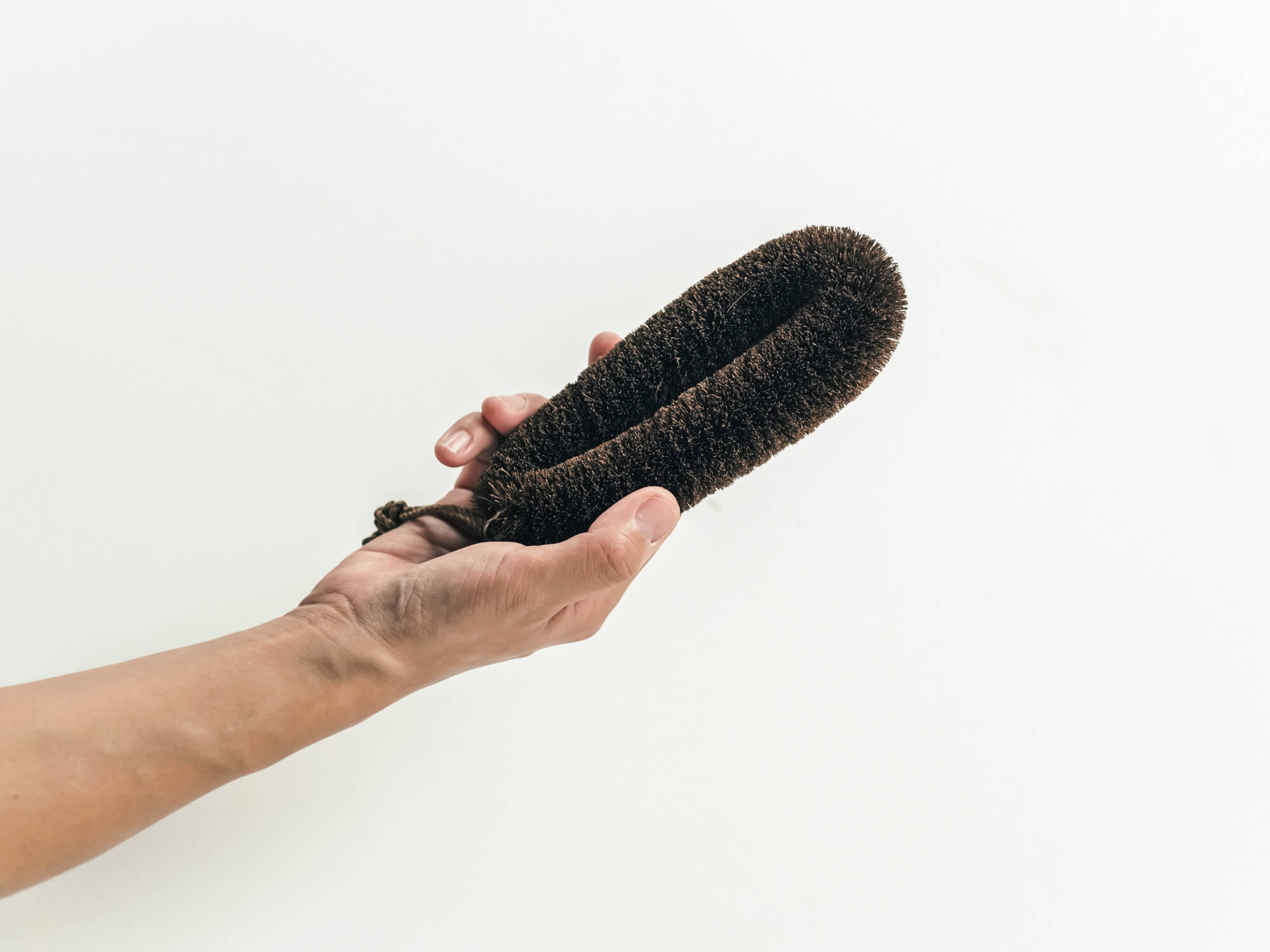 しゅろのやさしいたわし/細め/高田耕造商店