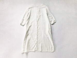 レディス ノーカラーワンピース 2nd／9分袖／motone（モートン）