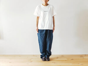 現代風 いろはもんぺ 縞チェック／うなぎの寝床