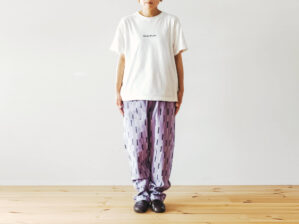 現代風 いろはもんぺ たて絣／うなぎの寝床