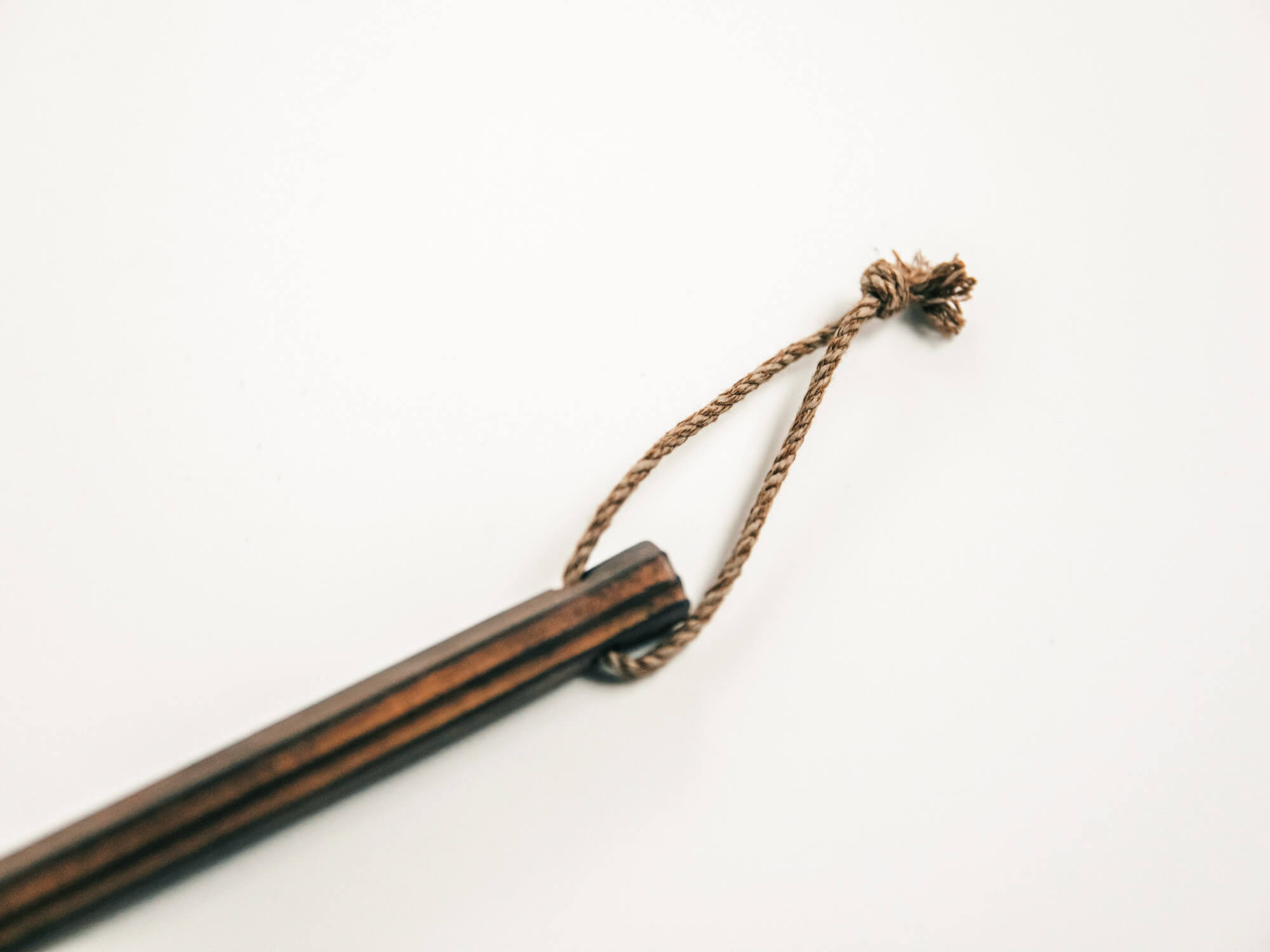 しゅろのやさしいほうき/はたき 焼檜柄/高田耕造商店