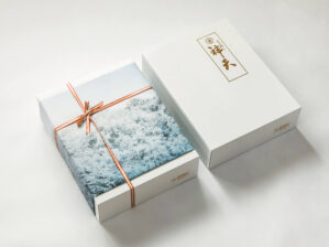 はんてん専用ギフトボックス（伴天・半纏・袢天）／宮田織物