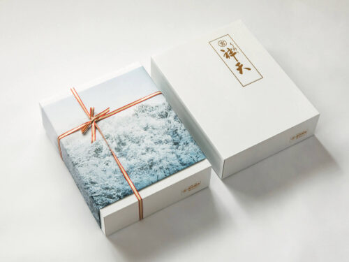 はんてん専用ギフトボックス（伴天・半纏・袢天）／宮田織物