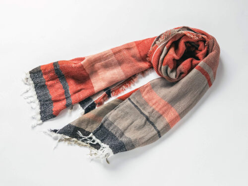 roots shawl MIDDLE No.14／tamaki niime