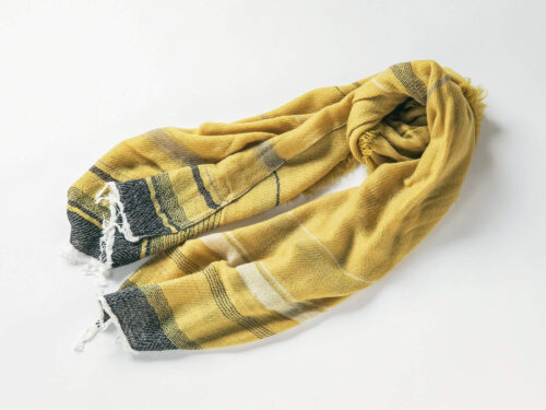 roots shawl MIDDLE No.18／tamaki niime