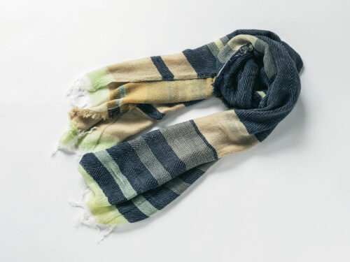 roots shawl MIDDLE No.22／tamaki niime