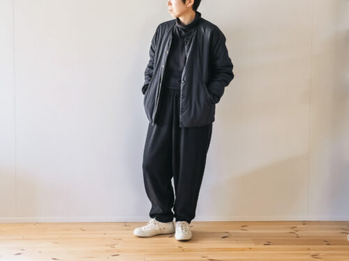 ドバイパンツ サーマル素材／余白（yohaku）